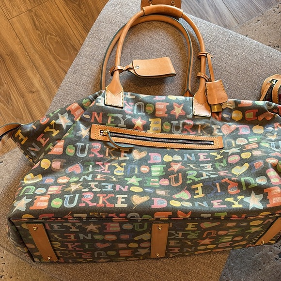 Dooney & Bourke Colorful Duffle Bag - Picture 1 of 13